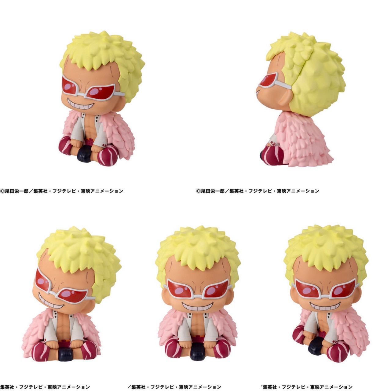 PRE-ORDER : Rukappu ONE PIECE Boa Hancock & Donquixote Doflamingo Set (Includes Limited Edition Drawstring Pouch)