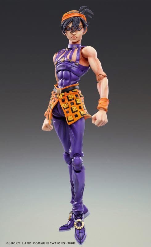 Pre-order : Super Action Statue - JoJo's Bizarre Adventure Part.V #44 Narancia Ghirga & Aerosmith by Medicos