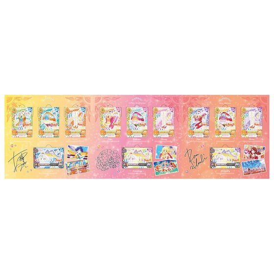 PRE-ORDER : Aikatsu! 10th STORY ~STARWAY to the Future~ Soleil Premium Rare Card Set
