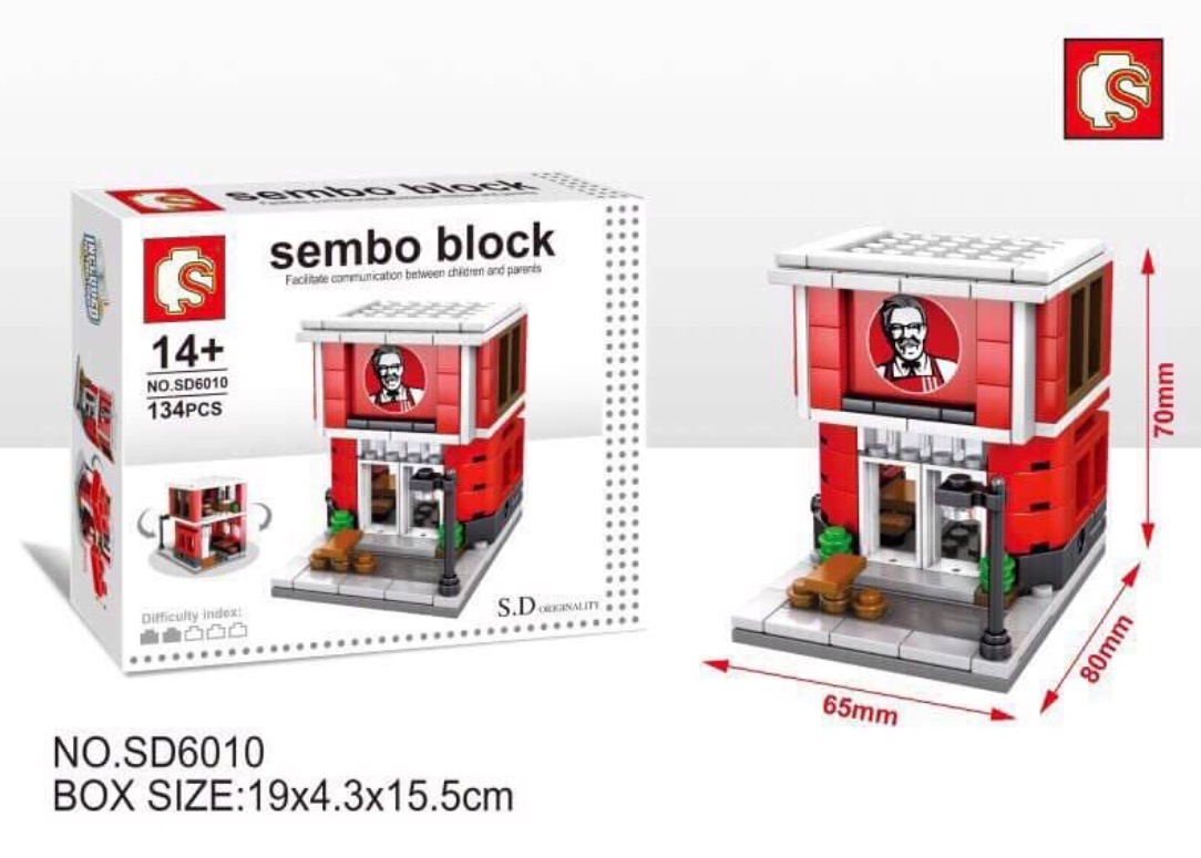 Sembo Block - SD6010 - 134pcs