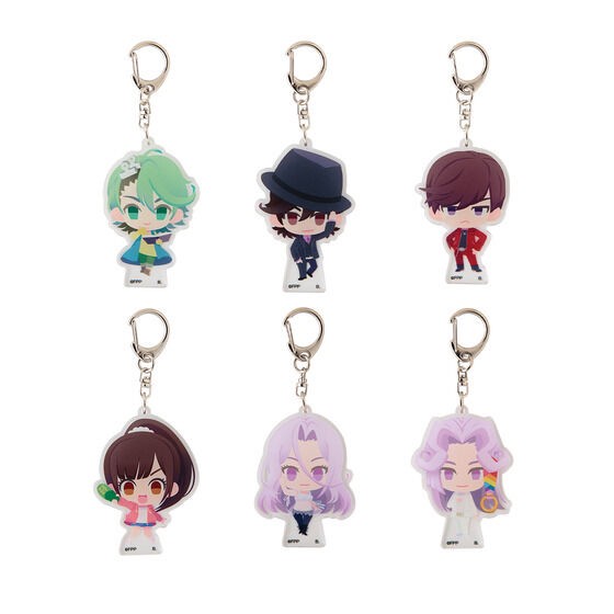 PRE-ORDER : Futo Detectives Deformed Acrylic Keychain All 13 Types