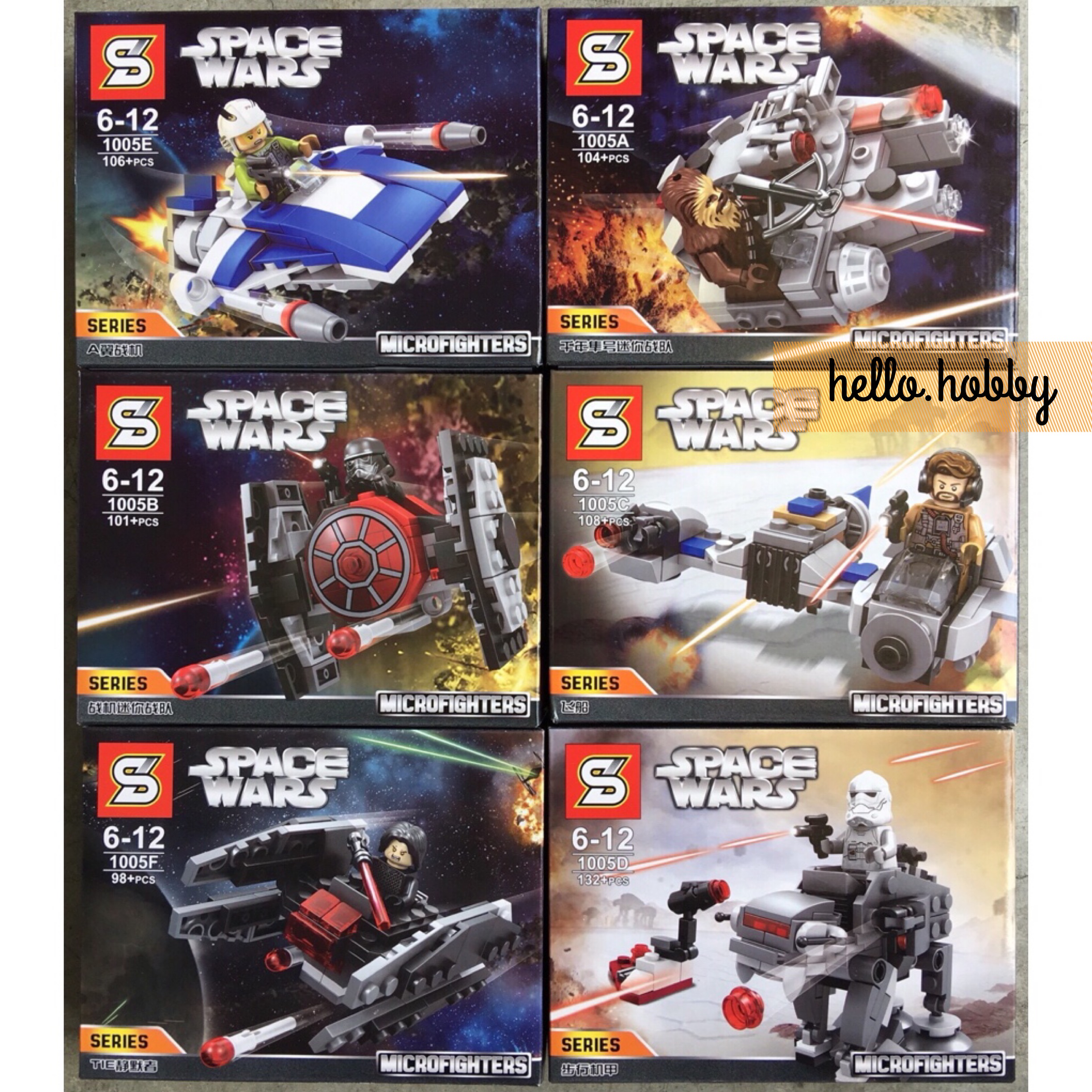 SY 1005 A-F Star Wars