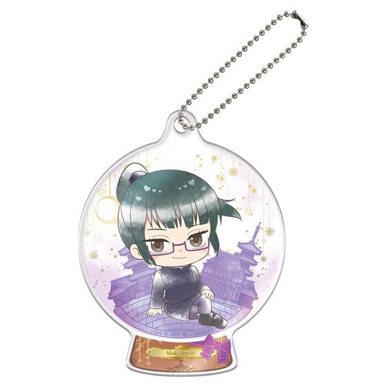 PRE-ORDER : Jujutsu Kaisen Punitop Terrarium-style Acrylic Keychain (Random)
