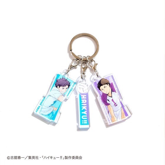 PRE-ORDER : Haikyu!! 3-piece Small Acrylic Keychain