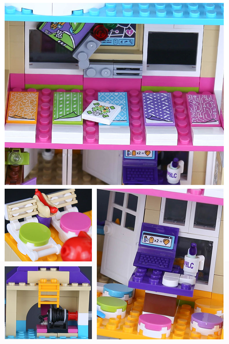 Lepin 01063 Friends Friendship House 808pcs