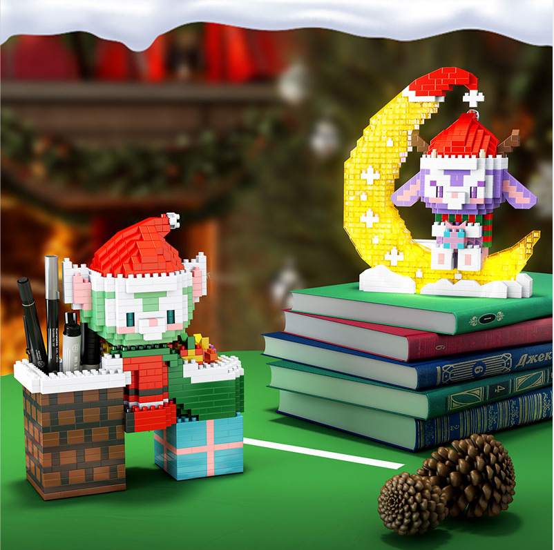 YKO P 2186 - 2190 - Sanrio x Disney Christmas - Stella Lou / Gelatoni / Hello Kitty / My Melody / Cinnamoroll / Pompompurin