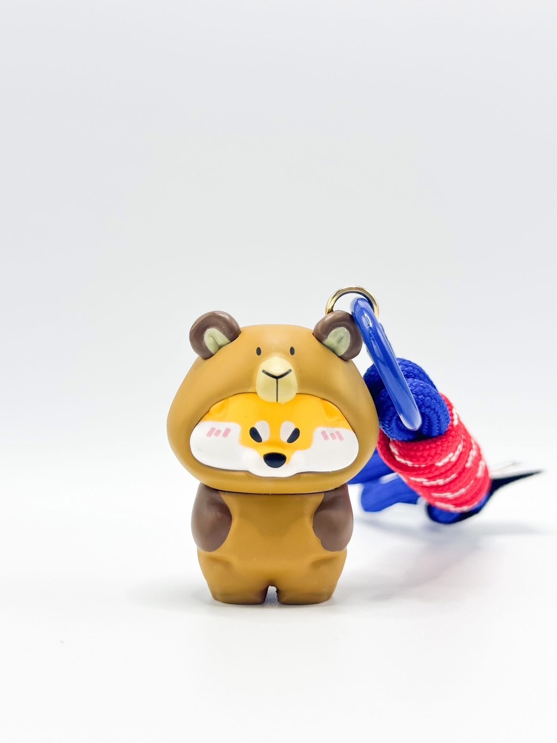 พวงกุญแจ ลิขสิทธิ์แท้ ได้ 1ตัว - Shiba - Achai Goji Puppy Crossing Daily Work Series Keychain by Dodowo