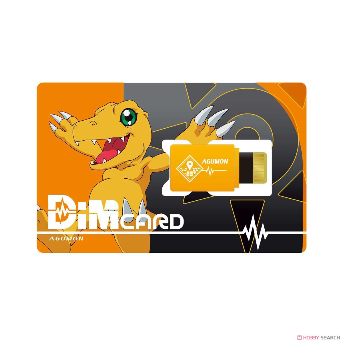 Dim Card Set EX Digimon Adventure: Agumon & Gabumon by Bandai