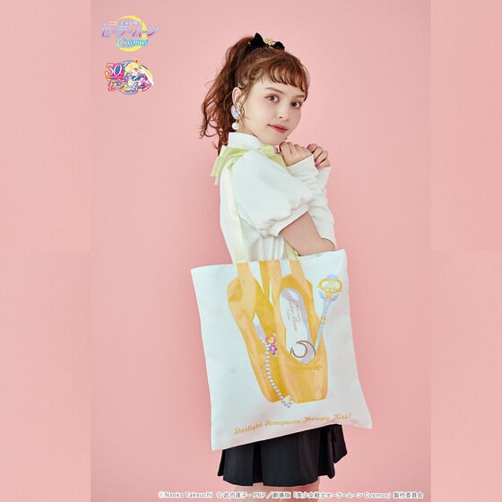 PRE-ORDER : Movie version "Sailor Moon Cosmos" x RoseMarie seoir Reversible Etude Ballet Bag
