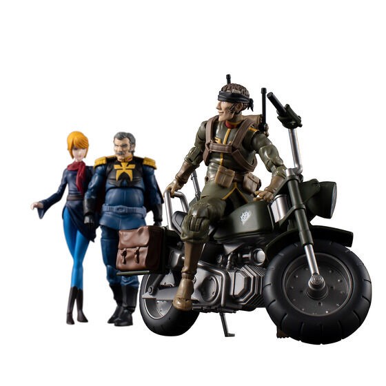 PRE-ORDER : G.M.G. Mobile Suit Gundam Principality of Zeon 07/08 Ramba Ral Corps Box Set [With first-time limited benefits]