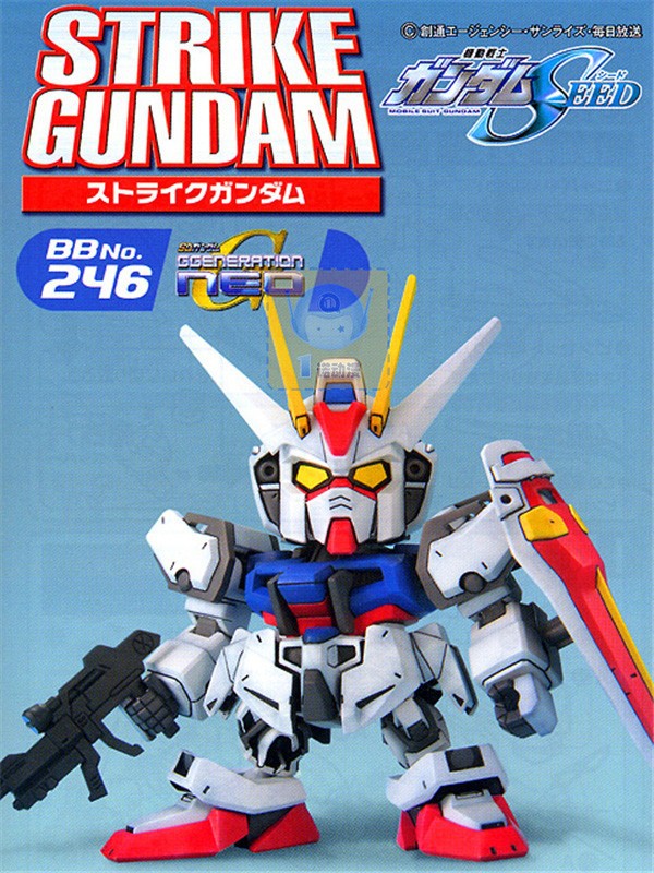 SD BB246 Strike Gundam by Bandai