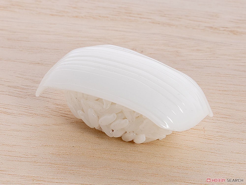 Pre-order : 1/1 Scale Gyoza / Anago Sushi / Squid Sushi Plastic Model Kit by Syuto Seiko