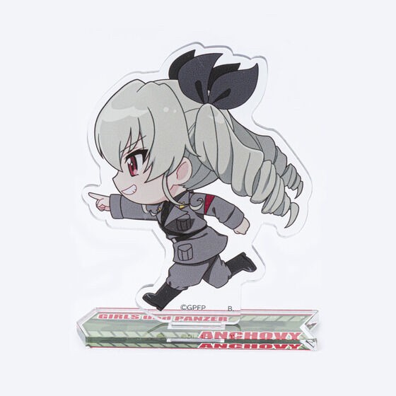 PRE-ORDER : Girls und Panzer Running Deformed Series Acrylic Stand