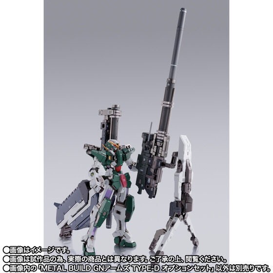 PRE-ORDER : METAL BUILD GN ARMS TYPE-D Option Set