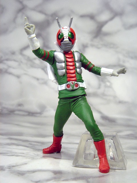 H.G.C.O.R.E. HG Core Kamen Rider Part 3 ~Teki Ka Mikata Ka, Chikara To Waza Hen~ Gashapon by Bandai (Set of 6)
