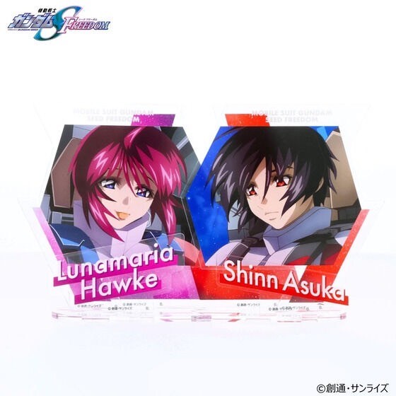 PRE-ORDER : Mobile Suit Gundam SEED FREEDOM Pair Acrylic Stand