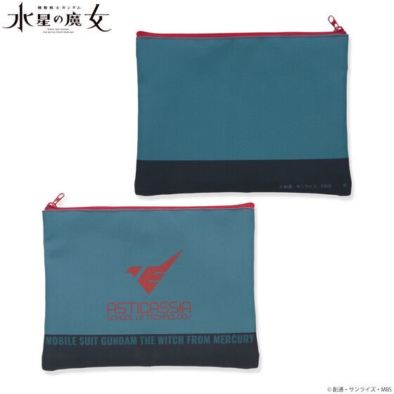 PRE-ORDER : Mobile Suit Gundam: The Witch from Mercury Character Design Flat Pouch