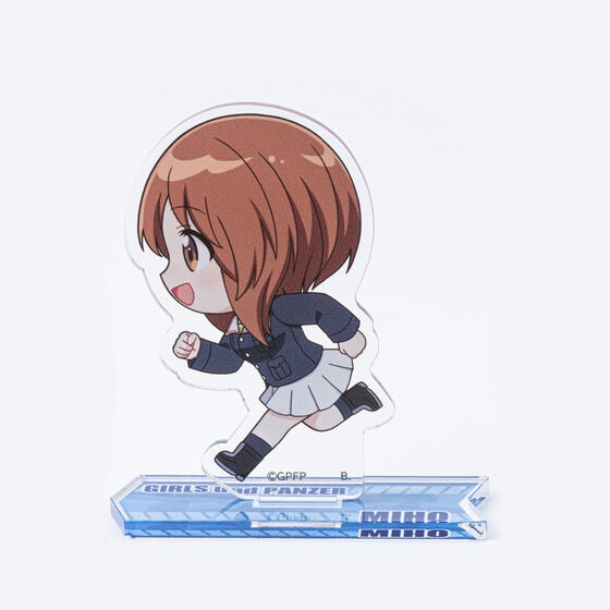 PRE-ORDER : Girls und Panzer Running Deformed Series Acrylic Stand