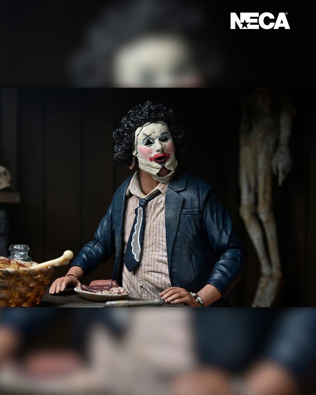 Pre-order : Texas Chainsaw Massacre 50th Anniversary Ultimate Leatherface with Pretty Woman Mask 7” Scale Action Figure by NECA
