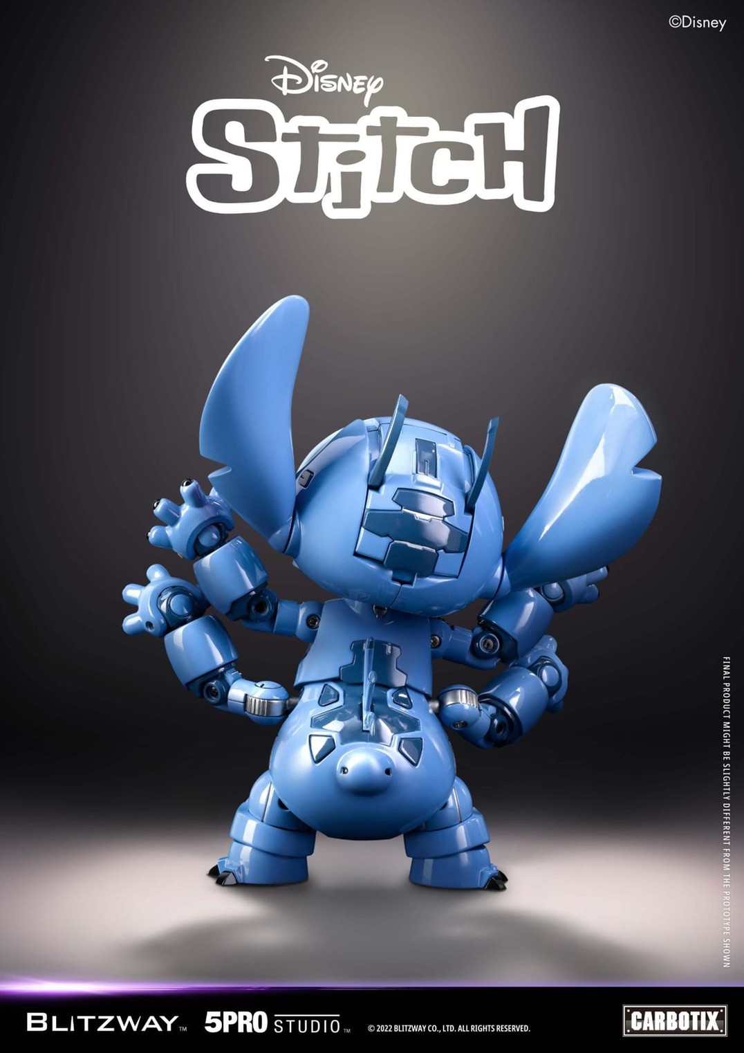 CARBOTIX Disney Characters Series Mickey Mouse / Donald Duck / Stitch by Blitzway x 5Pro Studio