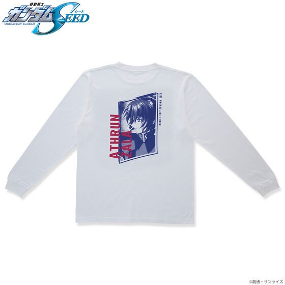 PRE-ORDER : Mobile Suit Gundam SEED Athrun Birthday Commemorative Item Long Sleeve Tee