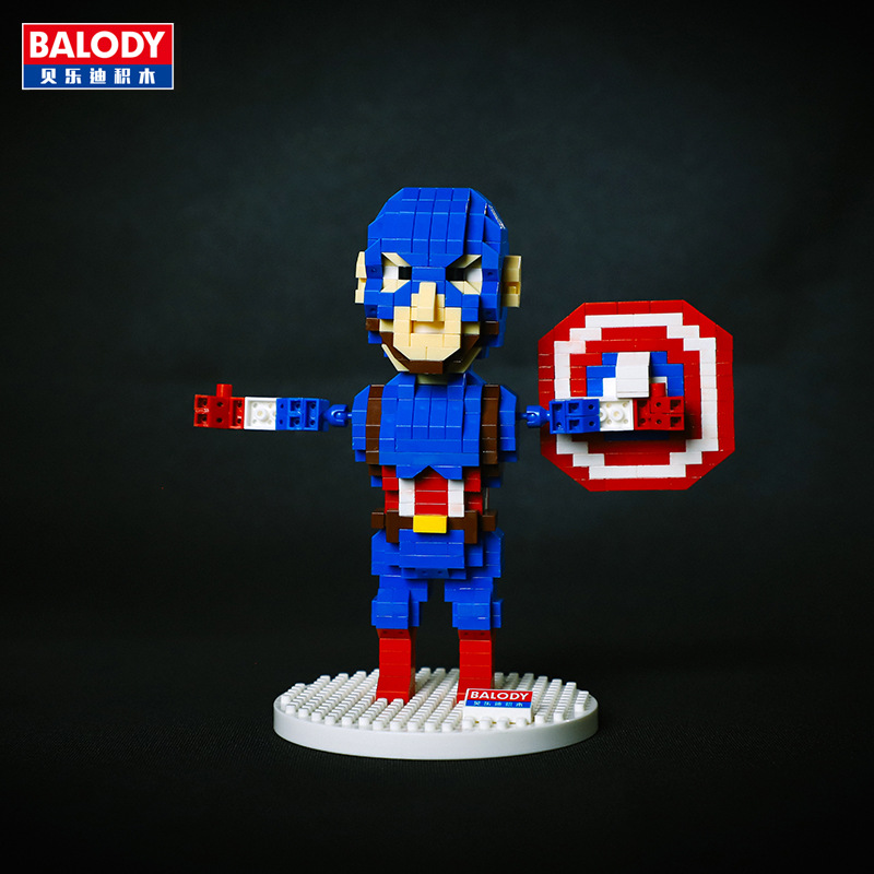 Balody 18100 1-8 Super Heroes