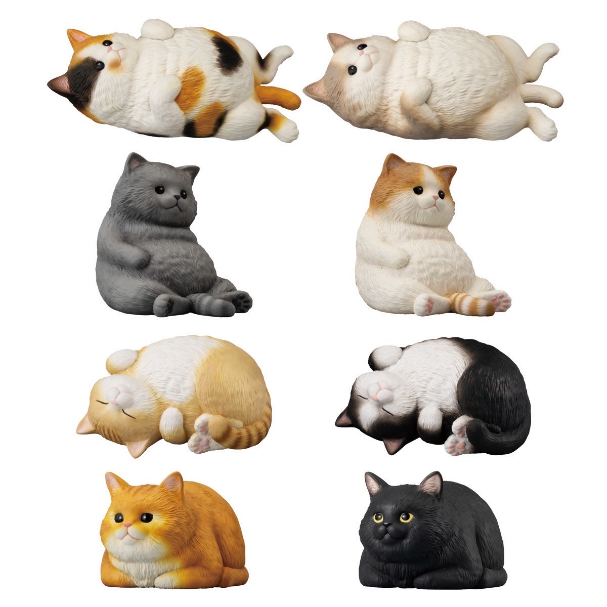 โมเดลแมวพุงนิ่มลิขสิทธิ์แท้ Mocchiri Kororin Cat by Bandai