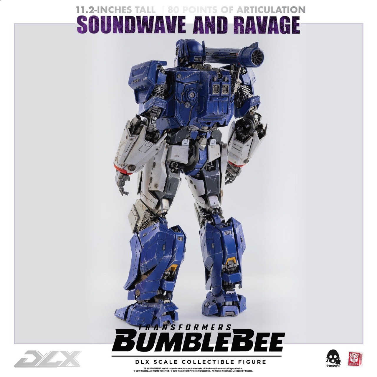 Pre-order : Transformers BUMBLEBEE DLX Soundwave and Ravage by ThreeZero (Reissue)
