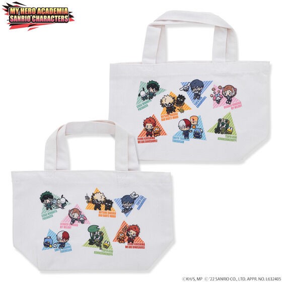PRE-ORDER : My Hero Academia x Sanrio Characters Mini Tote Bag (2 types in total)