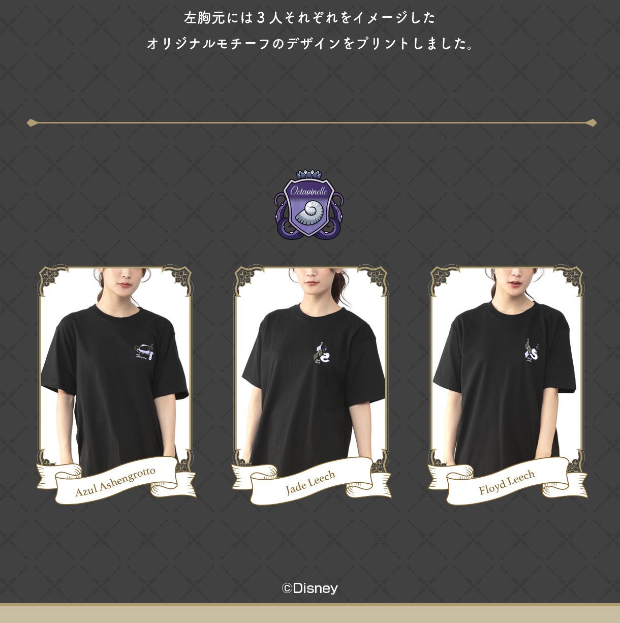 PRE-ORDER : Disney Twisted Wonderland Image T-shirt