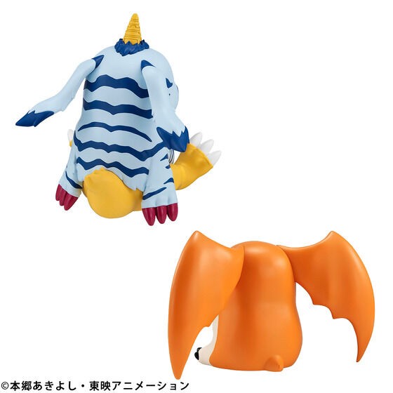 PRE-ORDER : Rukappu Digimon Adventure Gabumon & Patamon Set [Limited: with Cushion]