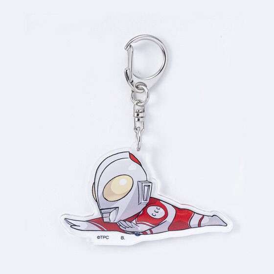 PRE-ORDER : Ultraman Series Flying Deformed Series Acrylic Keychain