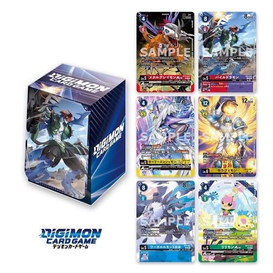 PRE-ORDER : Digimon Card Game Official Card Case Set 2024