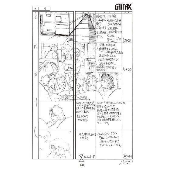 PRE-ORDER : Gunbuster Aim for the Top! Collection of Storyboards