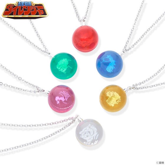 PRE-ORDER : Gosei Sentai Dairanger Tenporai no Tama Motif Necklace (6 types in total)
