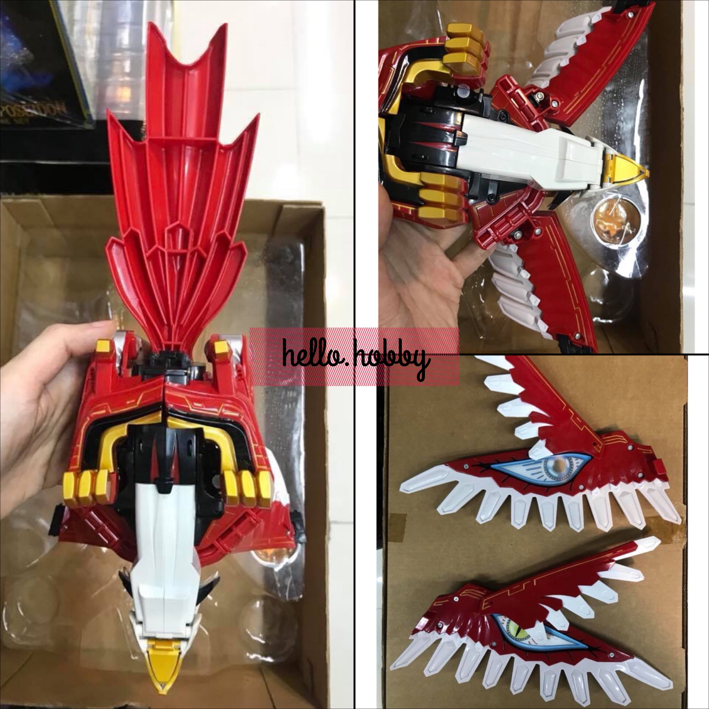 Hyakujuu Sentai Gaoranger - DX Gao Falcon by Bandai (มือสองสภาพ 90%)