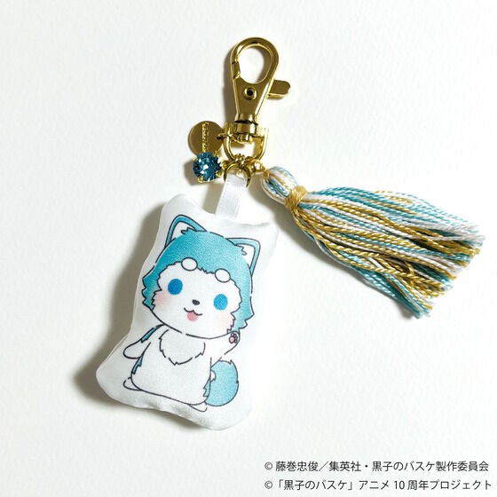 PRE-ORDER : Kuroko's Basketball x Lolii Collaboration Osanpo Nigo Cushion & Tassel Charm (7 types in total)