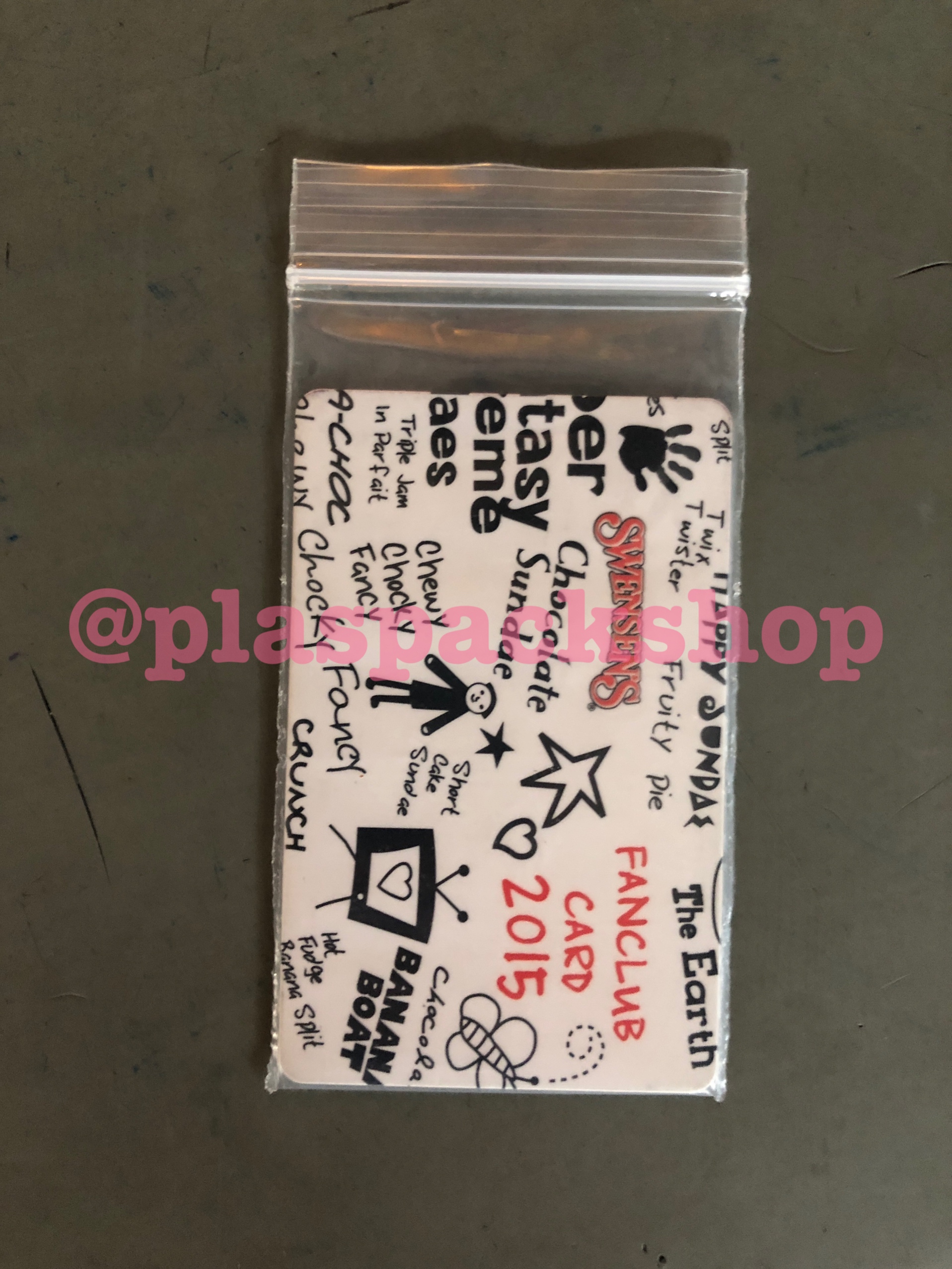 ถุงซิป PE หนา 5.5 x 11cm (ถุงซิปใส่นามบัตร)