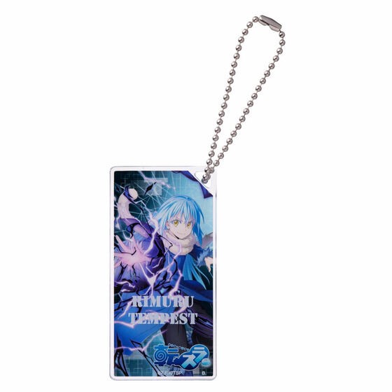 PRE-ORDER : [Hapikuro!] That Time I Got Reincarnated as a Slime: The Saga of How the Demon Lord and Dragon Founded a Nation Square Keychain (12 random types)