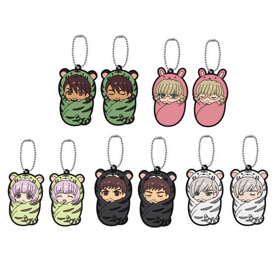 PRE-ORDER : TIGER & BUNNY 2 Swaddle Rubber Mascot (Random)