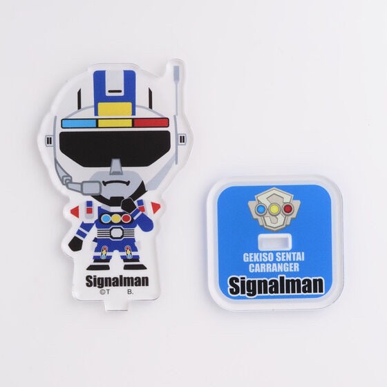 PRE-ORDER : Gekisou Sentai Carranger Deformed Acrylic Stand