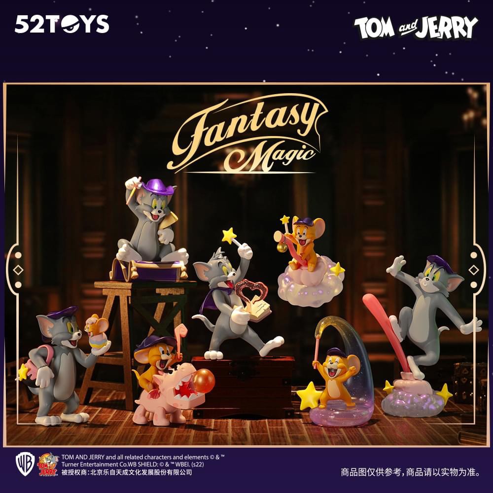 Tom & Jerry - Fantasy Magic by 52Toys (Set of 6+2secret)