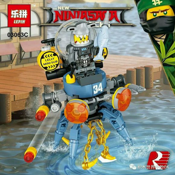 Lepin 03063 A-D Ninjago