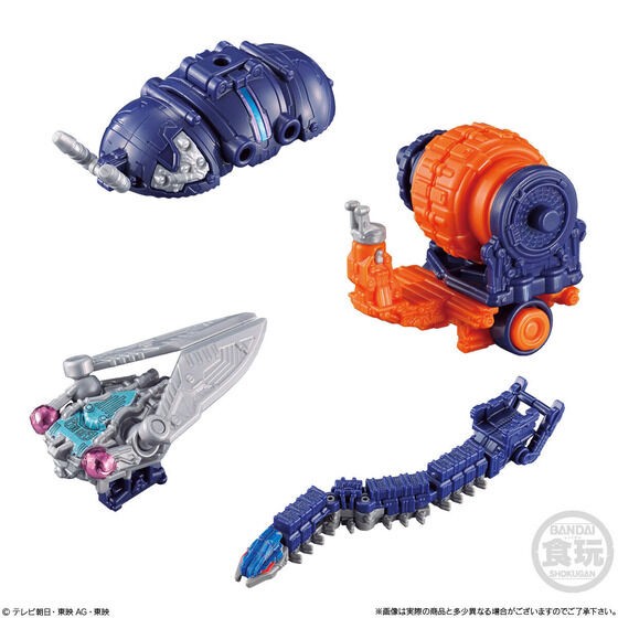 PRE-ORDER : Mini Pla Shugod Gattai series 03 Tarantula Knight & Guardian Weapons Set