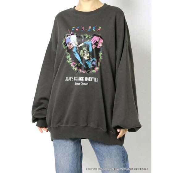 PRE-ORDER : JoJo's Bizarre Adventure: Stone Ocean Jouetie Grunge Pullover