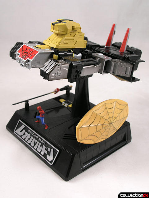 Soul Of Chogokin GX-33 Spiderman & Leopaldon by Bandai