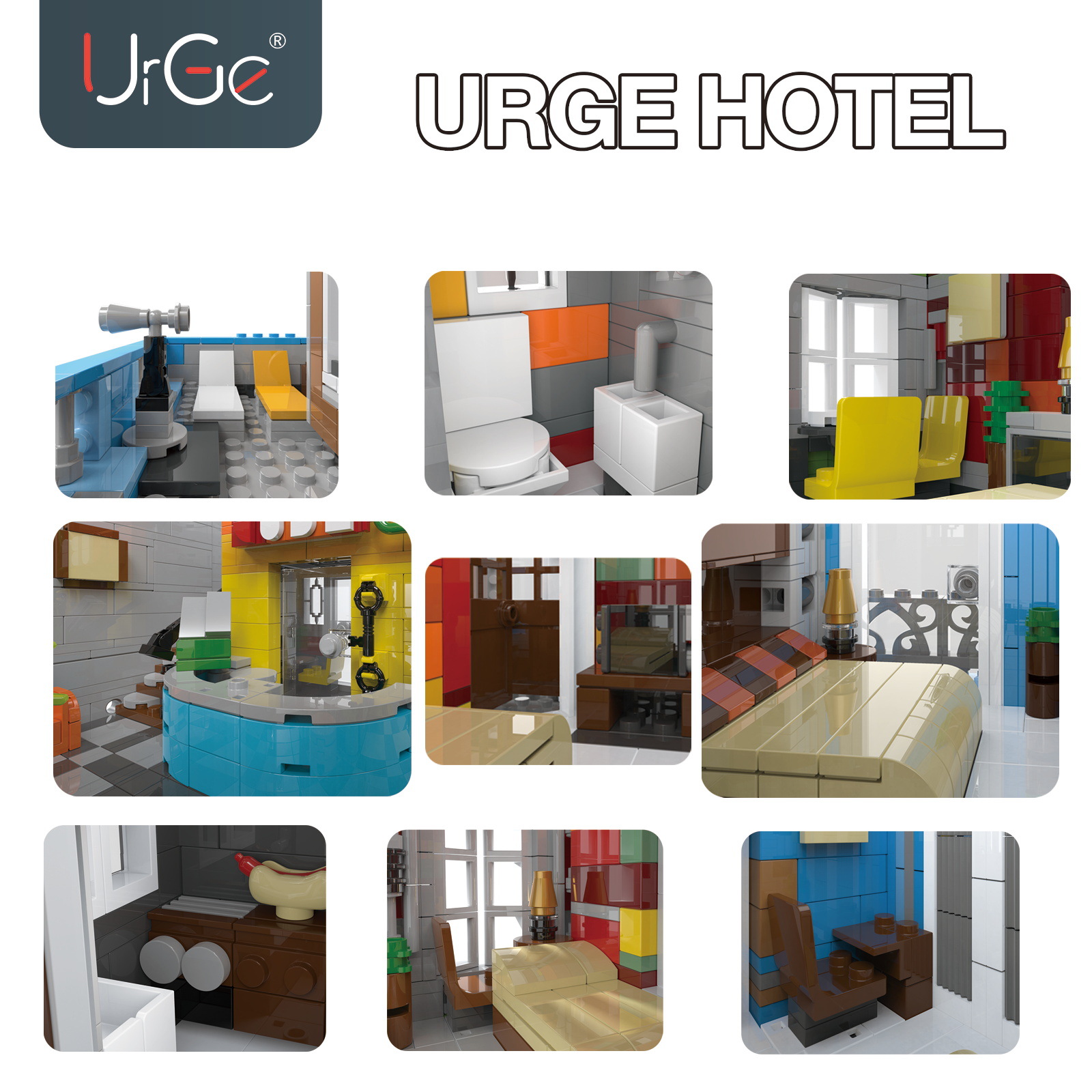 Urge UG 10182 Urge Hotel 4143pcs