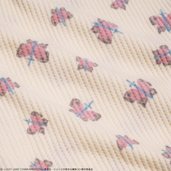 PRE-ORDER : ONOFFY FREE × JoJo's Bizarre Adventure: Stone Ocean Total Pattern Tops