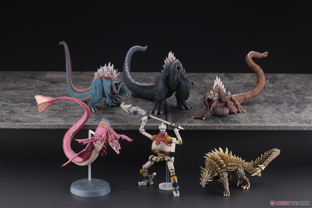 Pre-order : Hyper Modeling Series Godzilla Singular Point: 1Box (6pcs) by Art Sprits (Reissue)