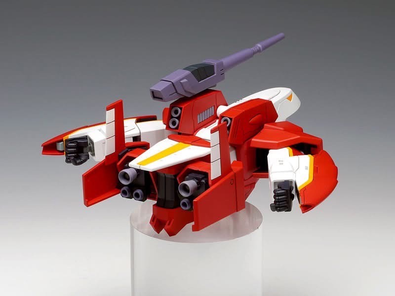 Pre-order : 1/72 Scale Panzer World Galient Heavy Armed Galient Kai Plastic Model Kit by WAVE